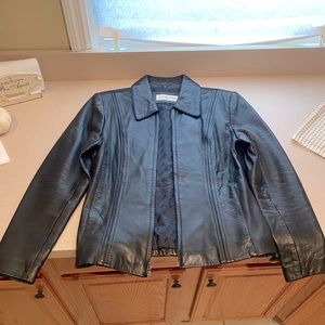 Leather jacket